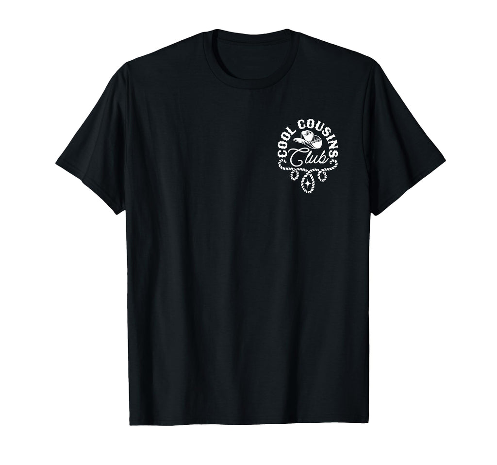 Cousins Club Western Front Back T-Shirt - Minimalist Print Unisex - T-Shirt, Sweatshirt, Hoodie