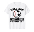 Mens Ball Dad I Get Loud Game Day T-Shirt - Custom Art Print for Adults - T-Shirt, Sweatshirt, Hoodie