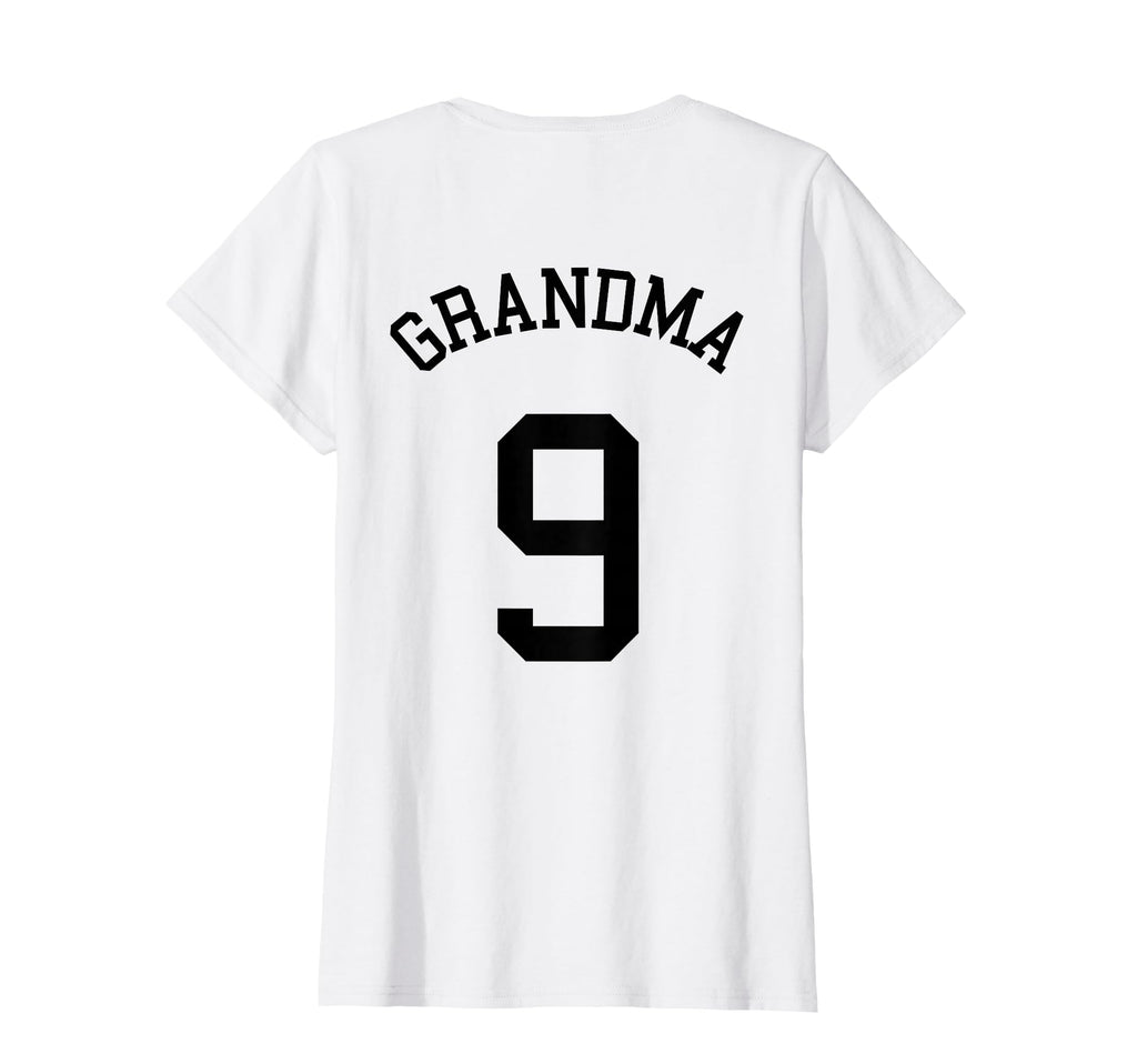 Grandma Team Uniform 9 Baseball Nana T-Shirt - Graphic Print Men Women - T-Shirt, Sweatshirt, Hoodie