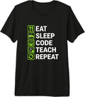 Programmer Programming Code Coding Stem Teacher - Adult & Kids T-Shirts, Sweatshirts & Hoodies apparel design preview 1