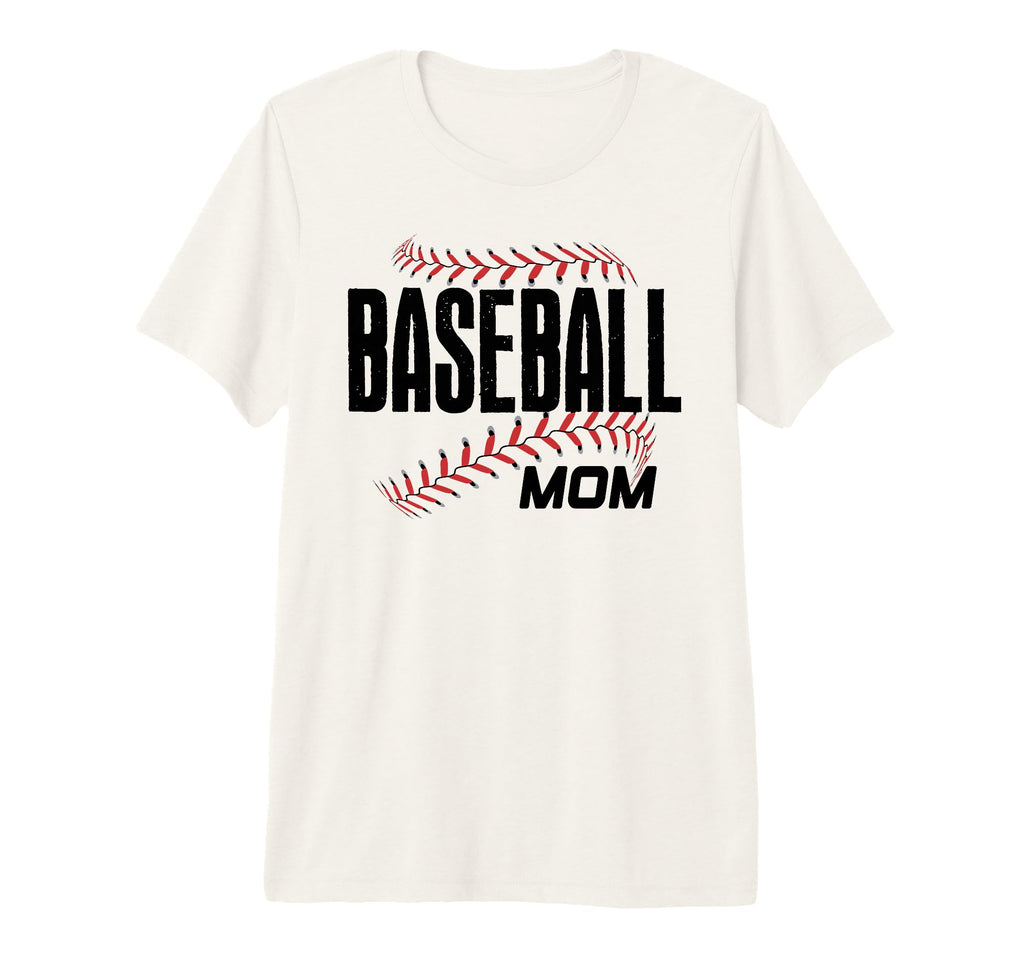Baseball Mom Laces Mama Game Day T-Shirt - Aesthetic Graphic for Adults - T-Shirt, Sweatshirt, Hoodie