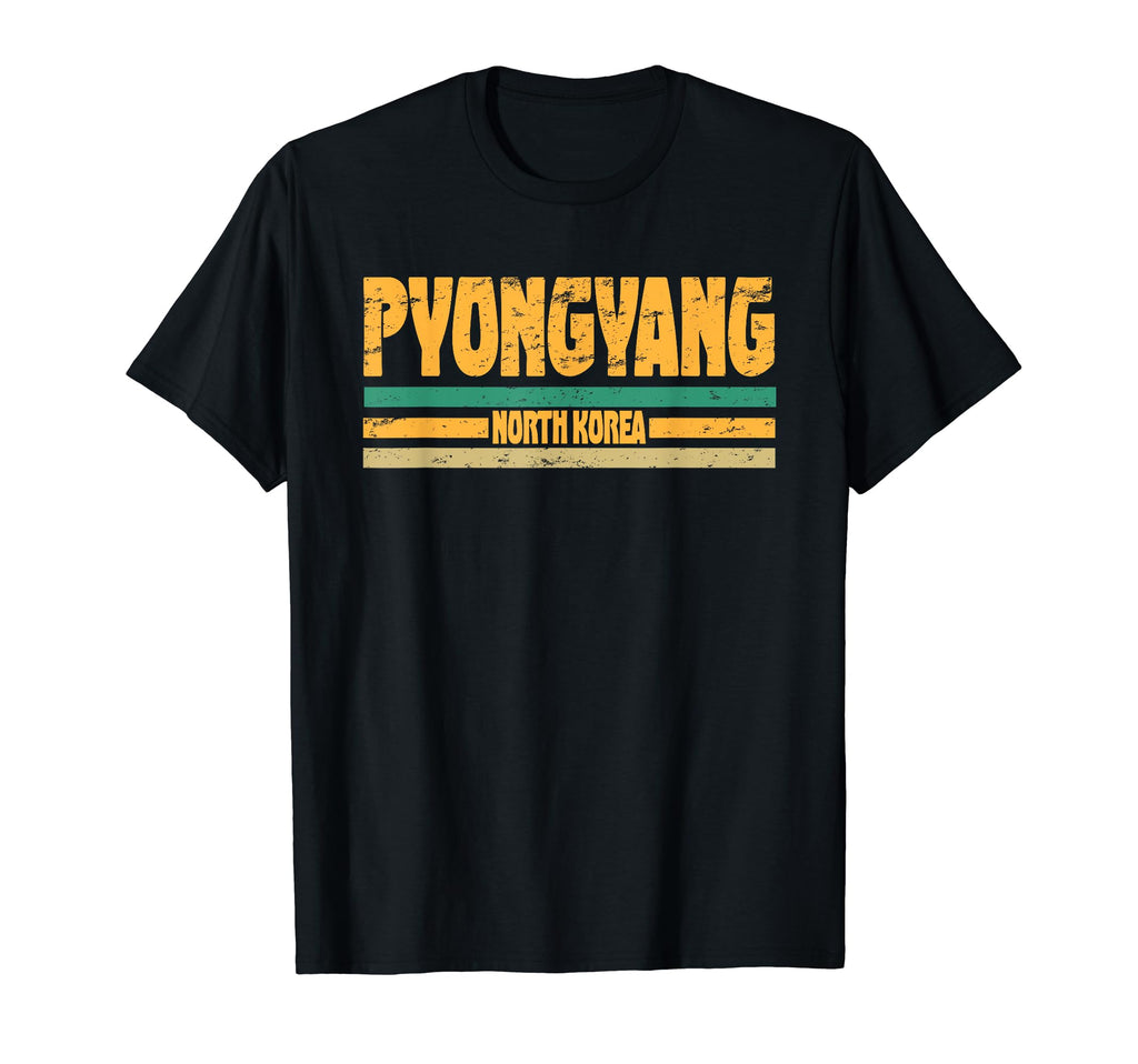 Pyongyang Distressed T-Shirt - Trendy Graphic Men Women - T-Shirt, Sweatshirt, Hoodie