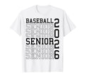 Baseball Senior Night Baseball T-Shirt - Streetwear Style for Adults - T-Shirt, Sweatshirt, Hoodie