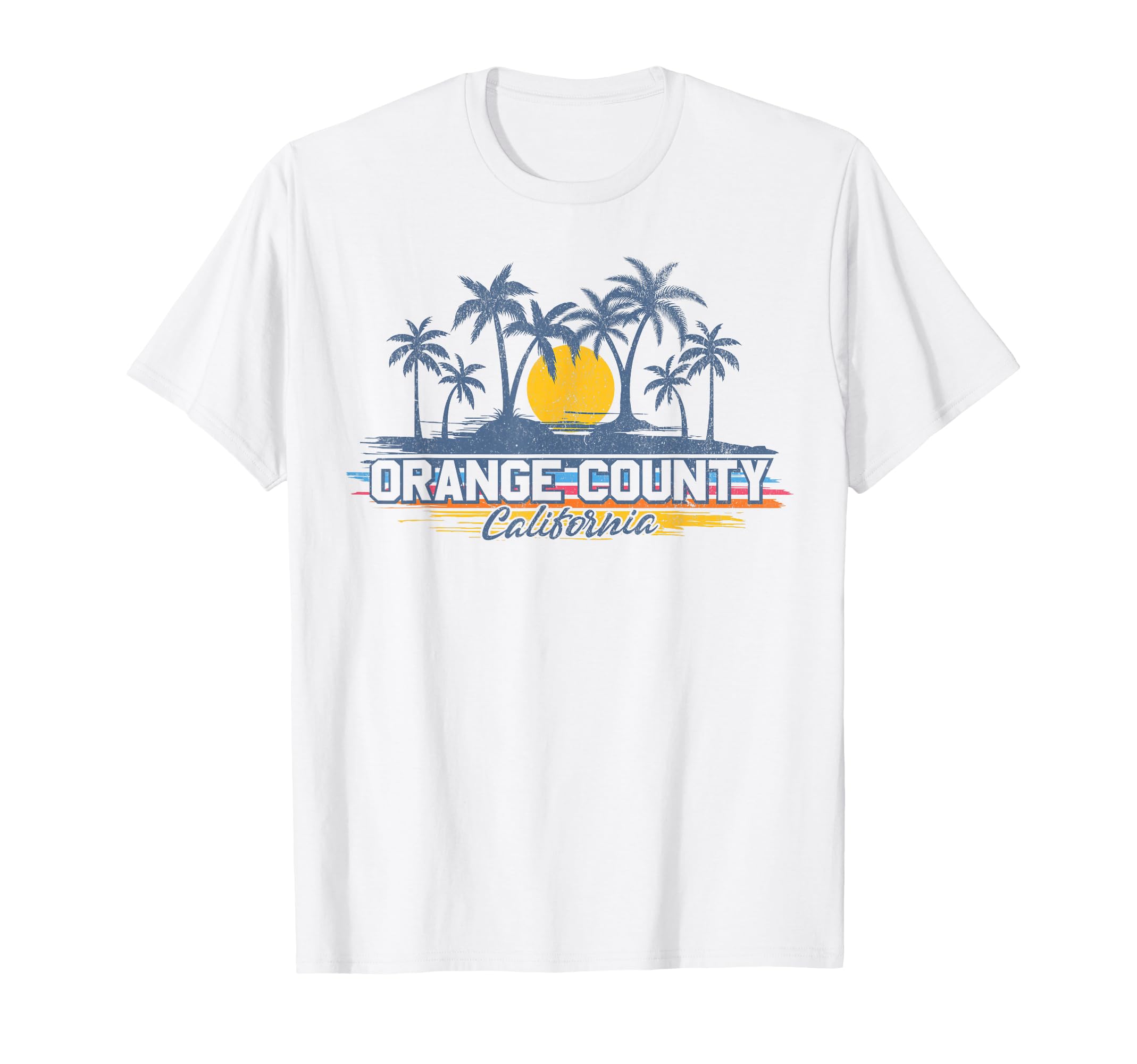 Orange County California Palm T-Shirt - Casual Everyday Wear for Adults - T-Shirt, Sweatshirt, Hoodie