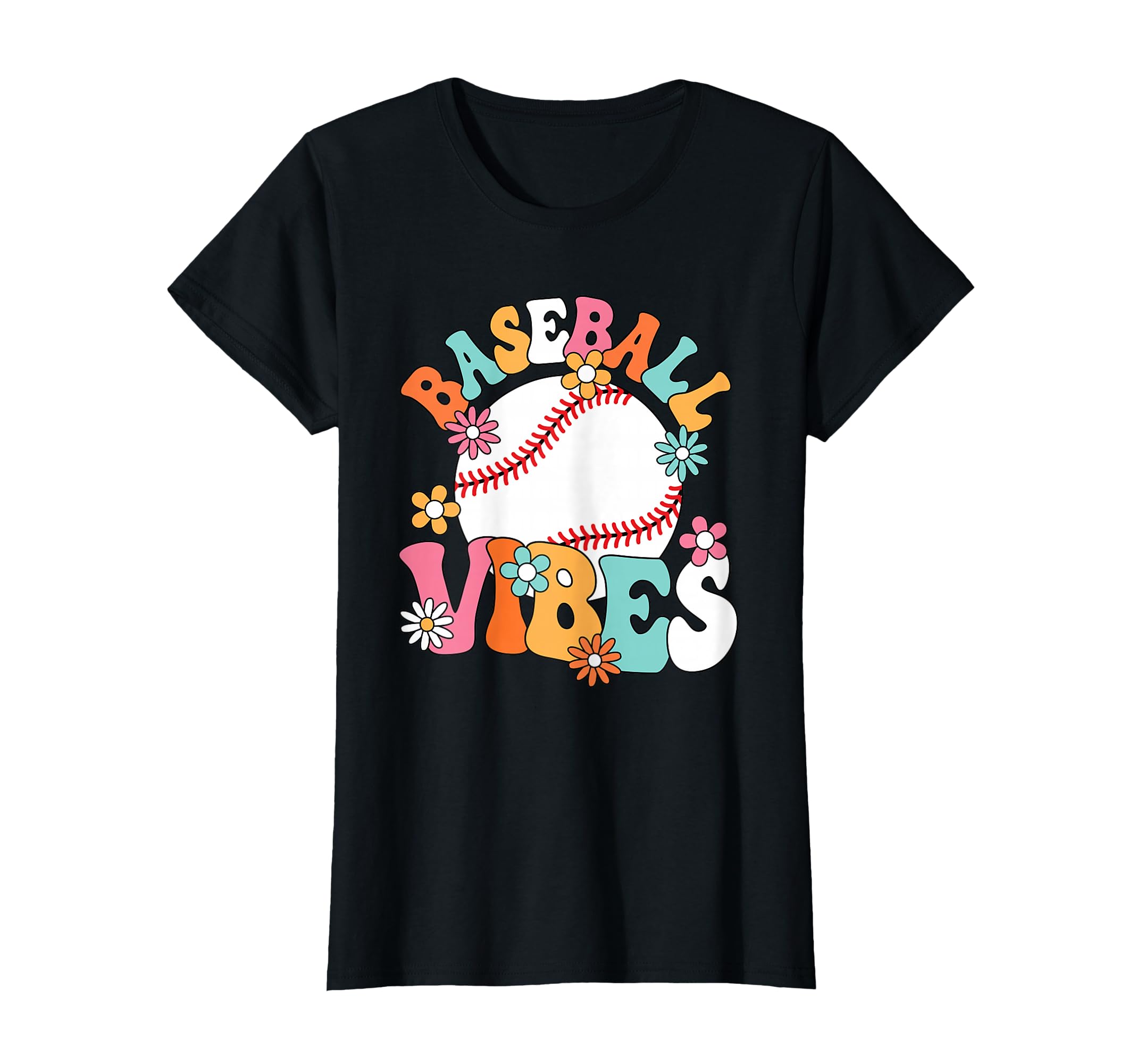 Baseball Vibes Baseball Player T-Shirt - Aesthetic Graphic for Adults - T-Shirt, Sweatshirt, Hoodie