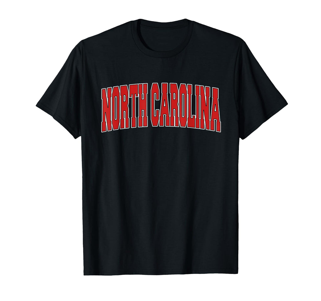 North Carolina Usa State Nc Varsity T-Shirt - Aesthetic Graphic Men Women - T-Shirt, Sweatshirt, Hoodie