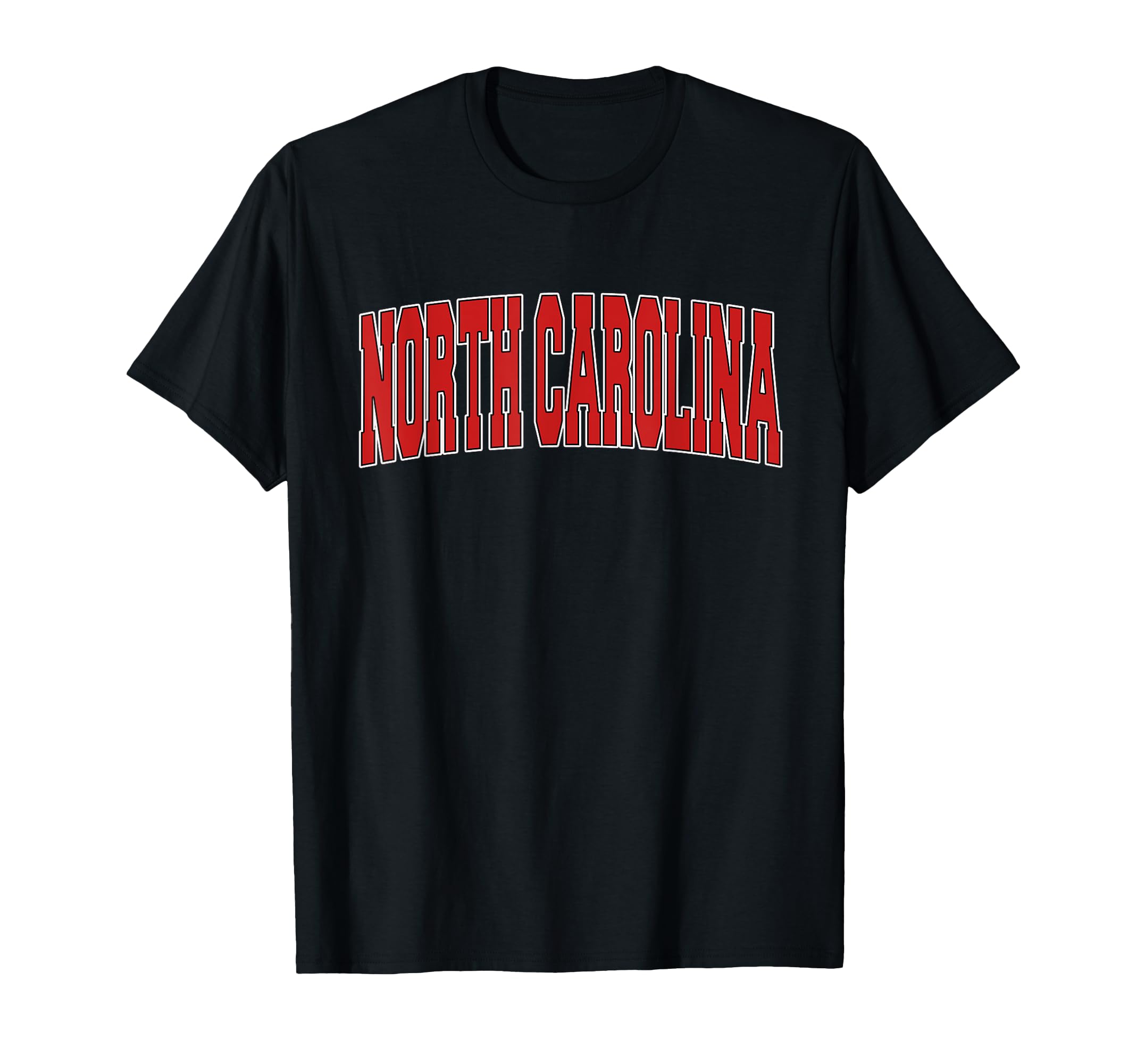 North Carolina Usa State Nc Varsity T-Shirt - Aesthetic Graphic Men Women - T-Shirt, Sweatshirt, Hoodie