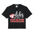 Softball Coach Dad Mom Dibs Coach Sweatshirt - Graphic Print for Adults - T-Shirt, Sweatshirt, Hoodie