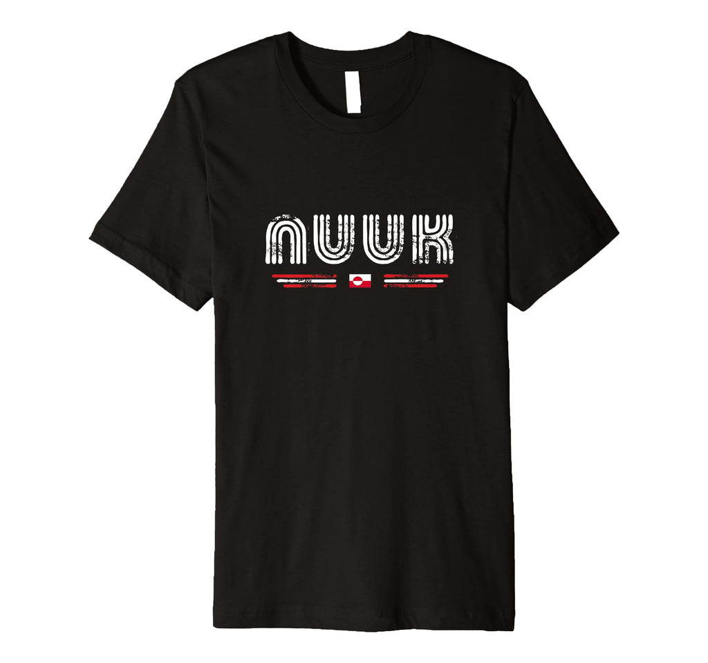 Nuuk Greenland 70S 80S Type T-Shirt - Streetwear Style for Adults - T-Shirt, Sweatshirt, Hoodie