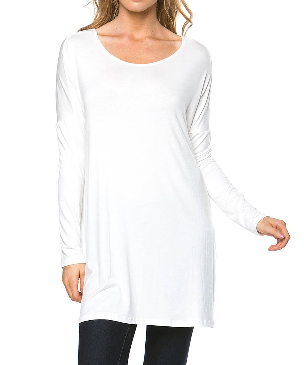 .0621 Relaxed Boatneck Tunic SI-538 - Adult & Kids T-Shirts, Sweatshirts & Hoodies apparel design preview 1