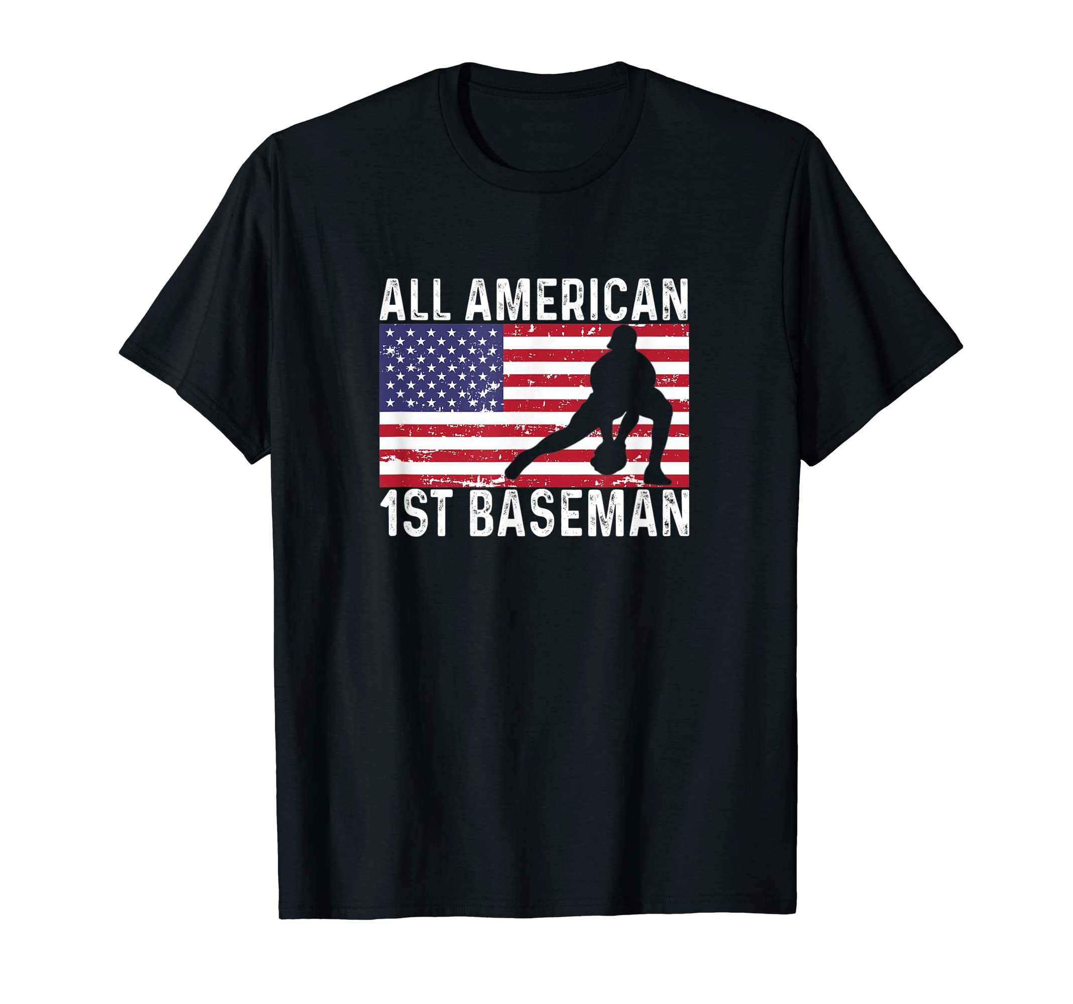 1St First Baseman 4Th Fourth July All T-Shirt - Streetwear Style Unisex - T-Shirt, Sweatshirt, Hoodie