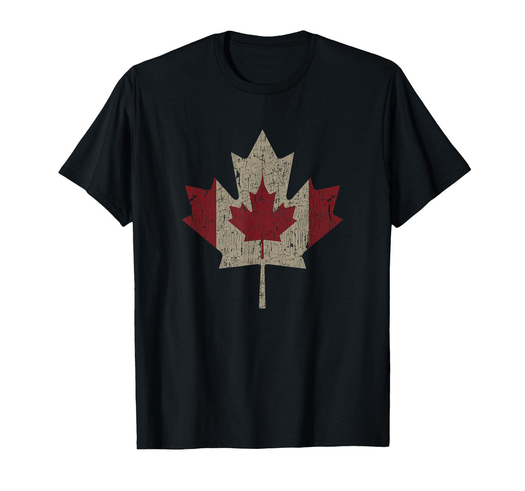 Canada Flag Maple Leaf Canadian Pride T-Shirt - Unique Graphic for Adults - T-Shirt, Sweatshirt, Hoodie