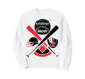 Baseball Mom Sports Mother Mom Sweatshirt - Minimalist Print for Adults - T-Shirt, Sweatshirt, Hoodie