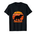 Chillaxed Sunset Capybara T-Shirt - Graphic Print Unisex - T-Shirt, Sweatshirt, Hoodie