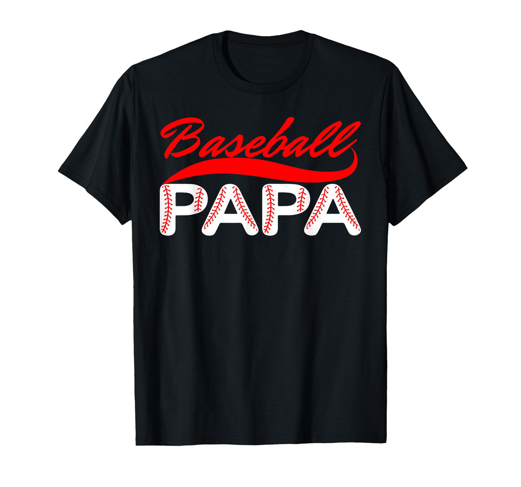 Baseball Papa Family Matching Funny T-Shirt - Novelty Apparel Men Women - T-Shirt, Sweatshirt, Hoodie