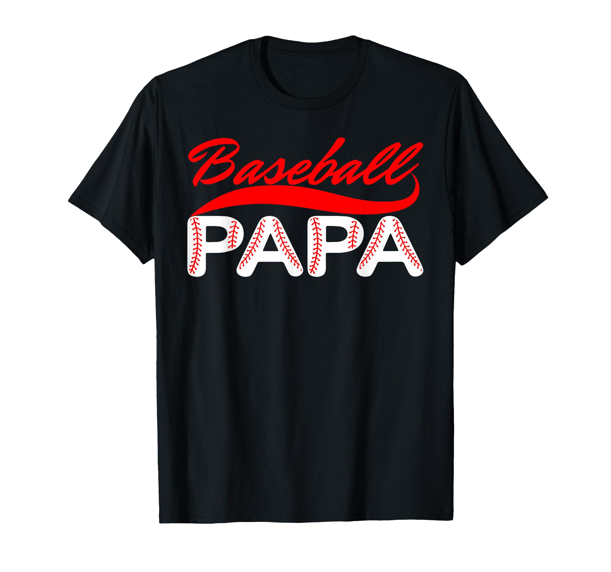 Baseball Papa Family Matching Funny T-Shirt - Novelty Apparel Men Women - T-Shirt, Sweatshirt, Hoodie