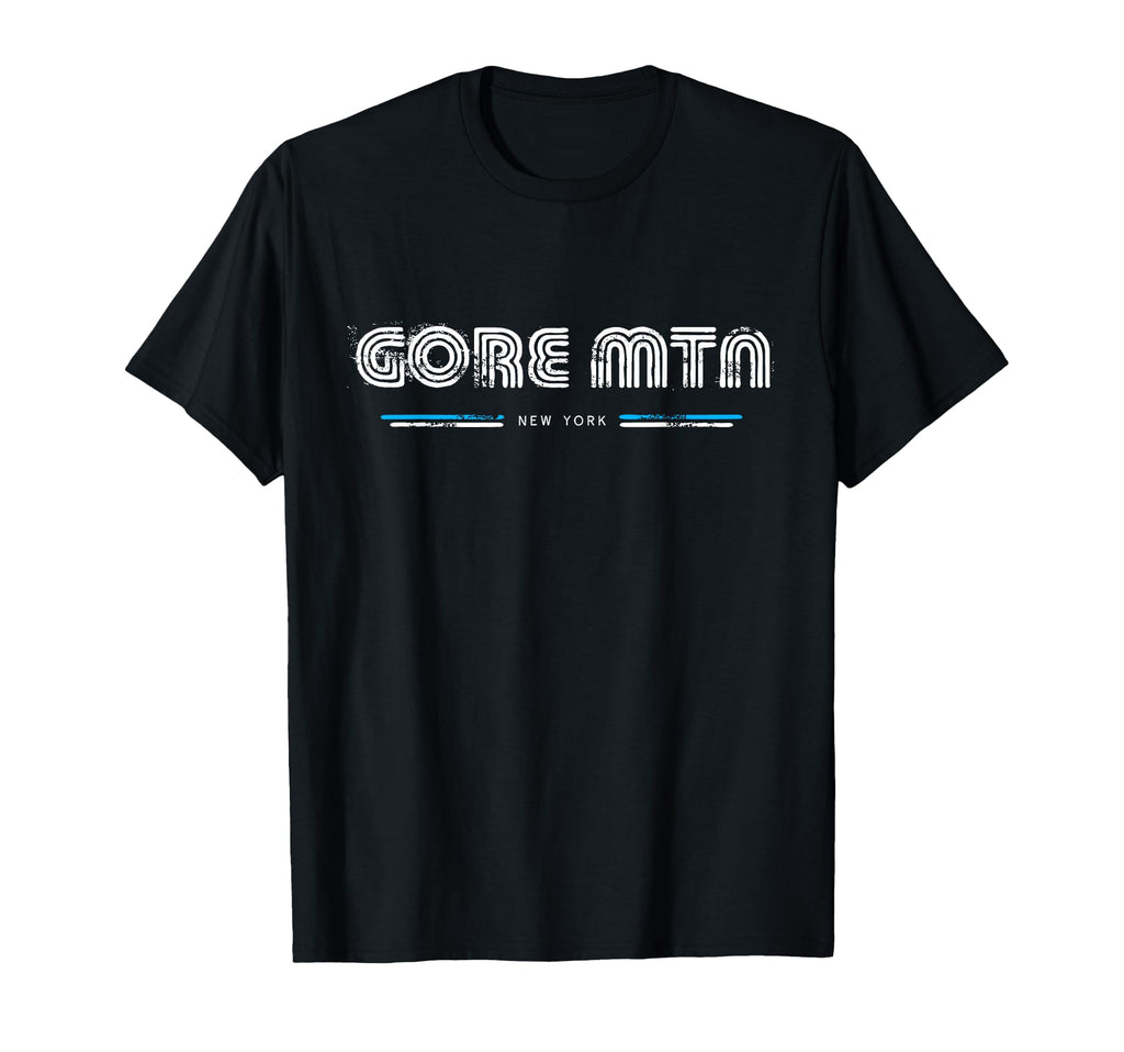Gore Mountain Ny 70S 80S Type T-Shirt - Novelty Apparel for Adults - T-Shirt, Sweatshirt, Hoodie