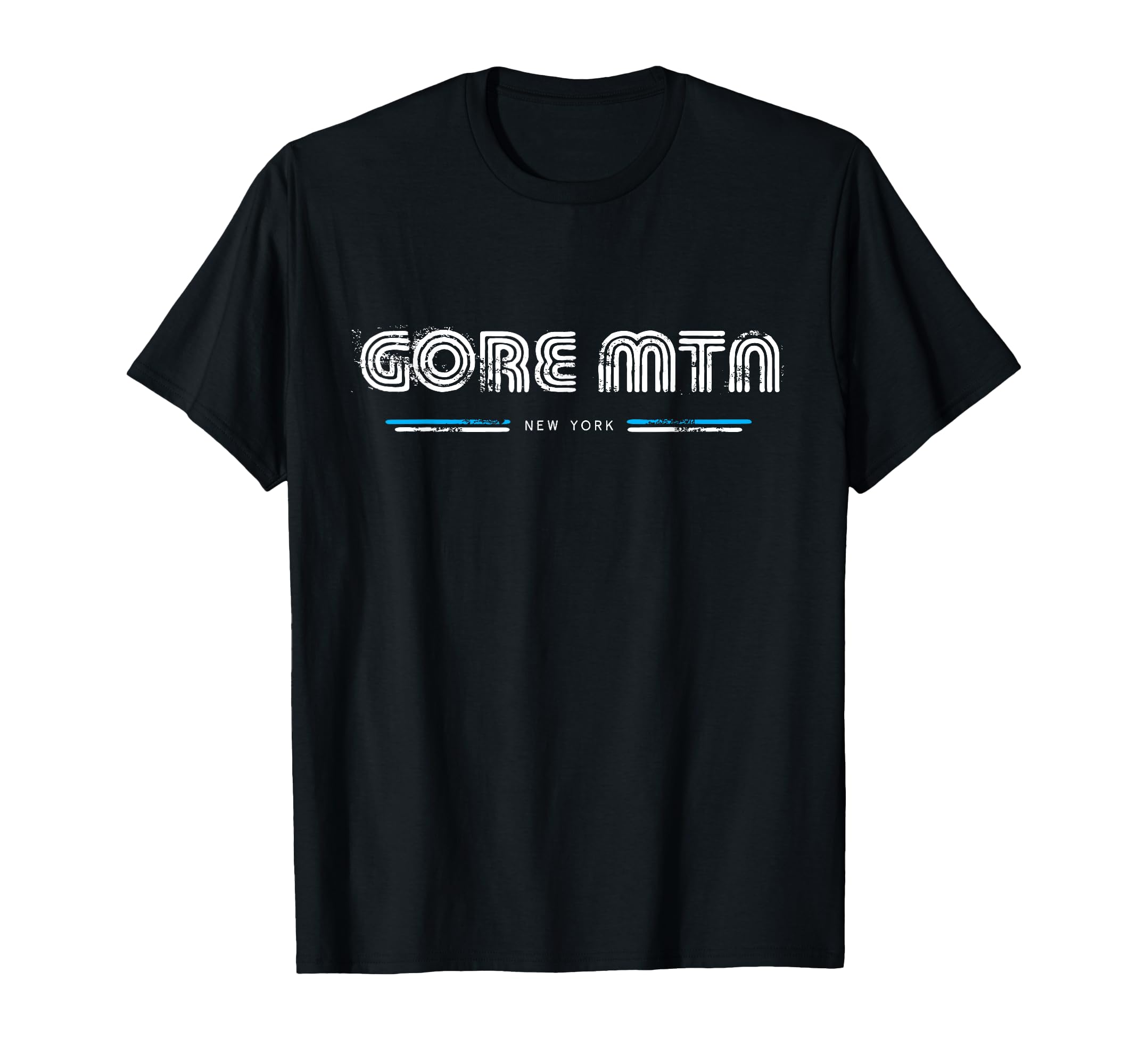 Gore Mountain Ny 70S 80S Type T-Shirt - Novelty Apparel for Adults - T-Shirt, Sweatshirt, Hoodie