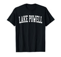 Lake Powell Distressed White Varsity T-Shirt - Unique Graphic for Adults - T-Shirt, Sweatshirt, Hoodie