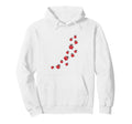 Whimsy Twee Ladybug Trail Summer Aesthetic Hoodie - Graphic Print Unisex - T-Shirt, Sweatshirt, Hoodie