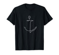 Anchor Maritime Sailor Sailor Yacht Sail T-Shirt - Minimalist Print Unisex - T-Shirt, Sweatshirt, Hoodie