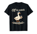 Off To Watch Baseball Baseball Mom T-Shirt - Trendy Graphic for Adults - T-Shirt, Sweatshirt, Hoodie