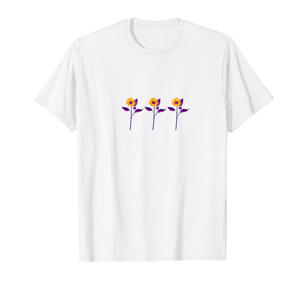Sunflower Aesthetic Trendy Y2K 90S T-Shirt - Casual Everyday Wear Unisex - T-Shirt, Sweatshirt, Hoodie