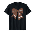 Football Coquette Bow Game Day T-Shirt - Aesthetic Graphic Men Women - T-Shirt, Sweatshirt, Hoodie