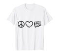 Kidz Bop Peace Love Kidz Bop T-Shirt - Fun Novelty Design for Adults - T-Shirt, Sweatshirt, Hoodie