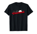 Cincinnati Baseball City Skyline T-Shirt - Novelty Apparel Men Women - T-Shirt, Sweatshirt, Hoodie