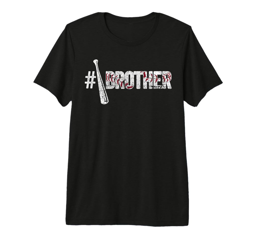 Number One Baseball Brother Fathers T-Shirt - Novelty Apparel for Adults - T-Shirt, Sweatshirt, Hoodie