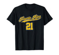 Puerto Rico Baseball 21 Santurce Boricua T-Shirt - Novelty Apparel Unisex - T-Shirt, Sweatshirt, Hoodie