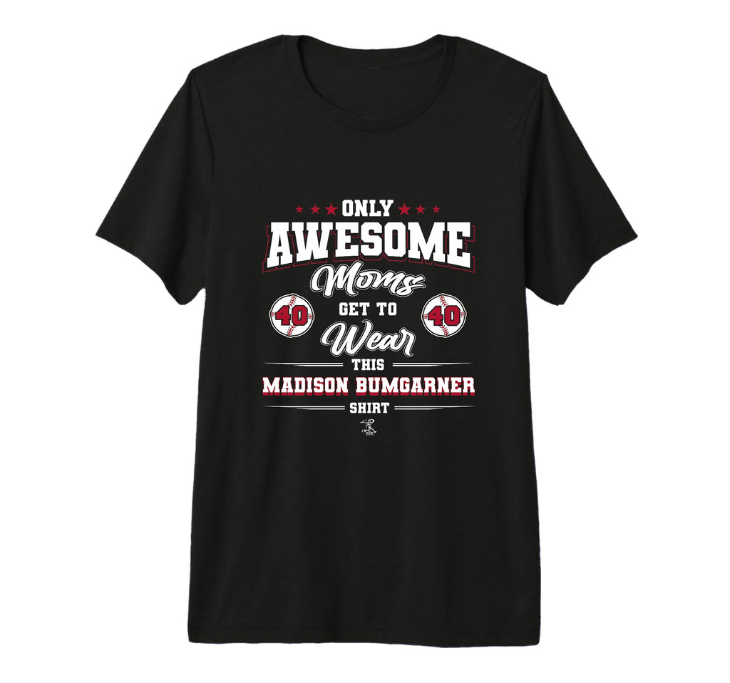 Madison Bumgarner Awesome Moms Tri T-Shirt - Streetwear Style Men Women - T-Shirt, Sweatshirt, Hoodie
