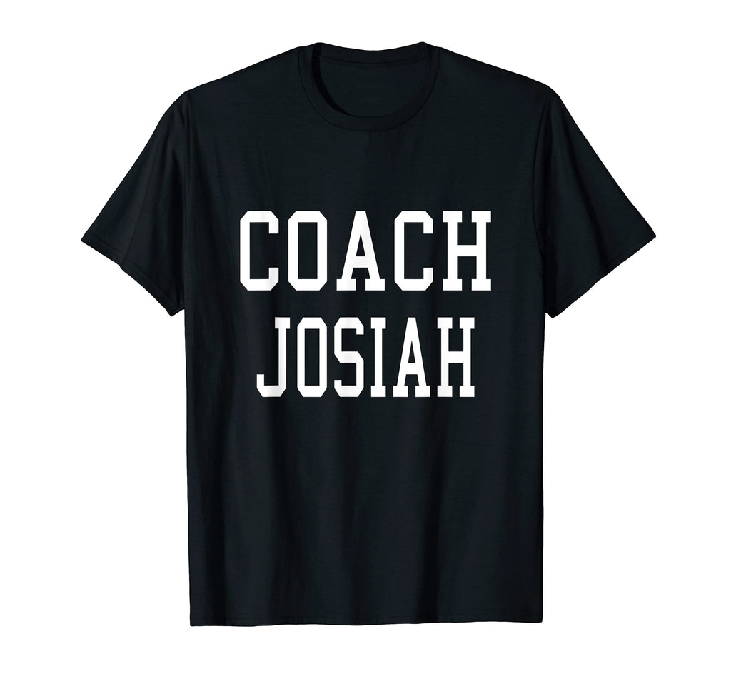 Coach Josiah Custom Football Soccer T-Shirt - Graphic Print for Adults - T-Shirt, Sweatshirt, Hoodie