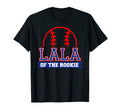 Lala Rookie 1St Birthday Baseball Theme T-Shirt - Trendy Graphic Men Women - T-Shirt, Sweatshirt, Hoodie