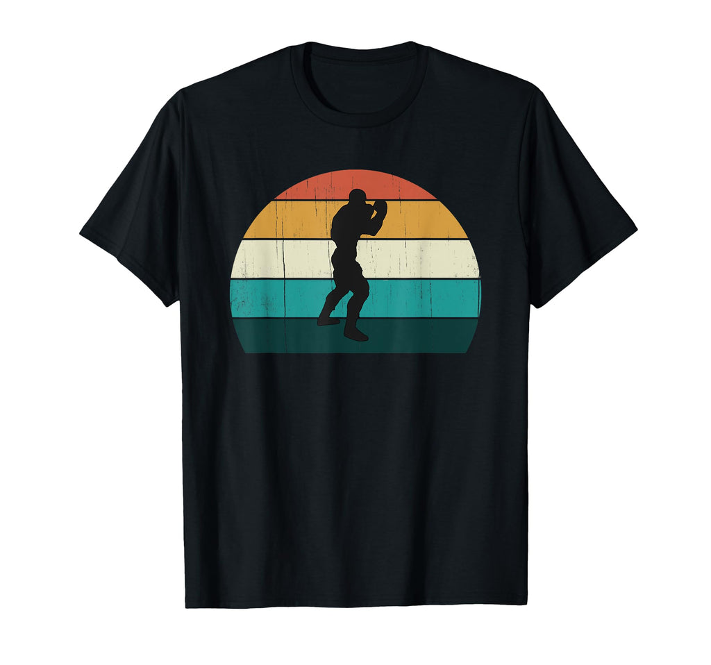 Boxing Boxer Stance Sunset Southpaw T-Shirt - Aesthetic Graphic Unisex - T-Shirt, Sweatshirt, Hoodie