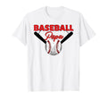 Baseball Papa Family Matching Funny T-Shirt - Graphic Print Unisex - T-Shirt, Sweatshirt, Hoodie