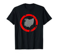 Distressed State Ohio T-Shirt - Unique Graphic for Adults - T-Shirt, Sweatshirt, Hoodie