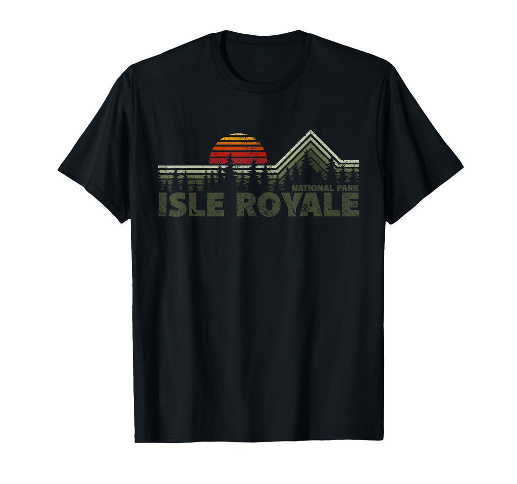 Isle Royale National Park Nature T-Shirt - Custom Art Print Unisex - T-Shirt, Sweatshirt, Hoodie