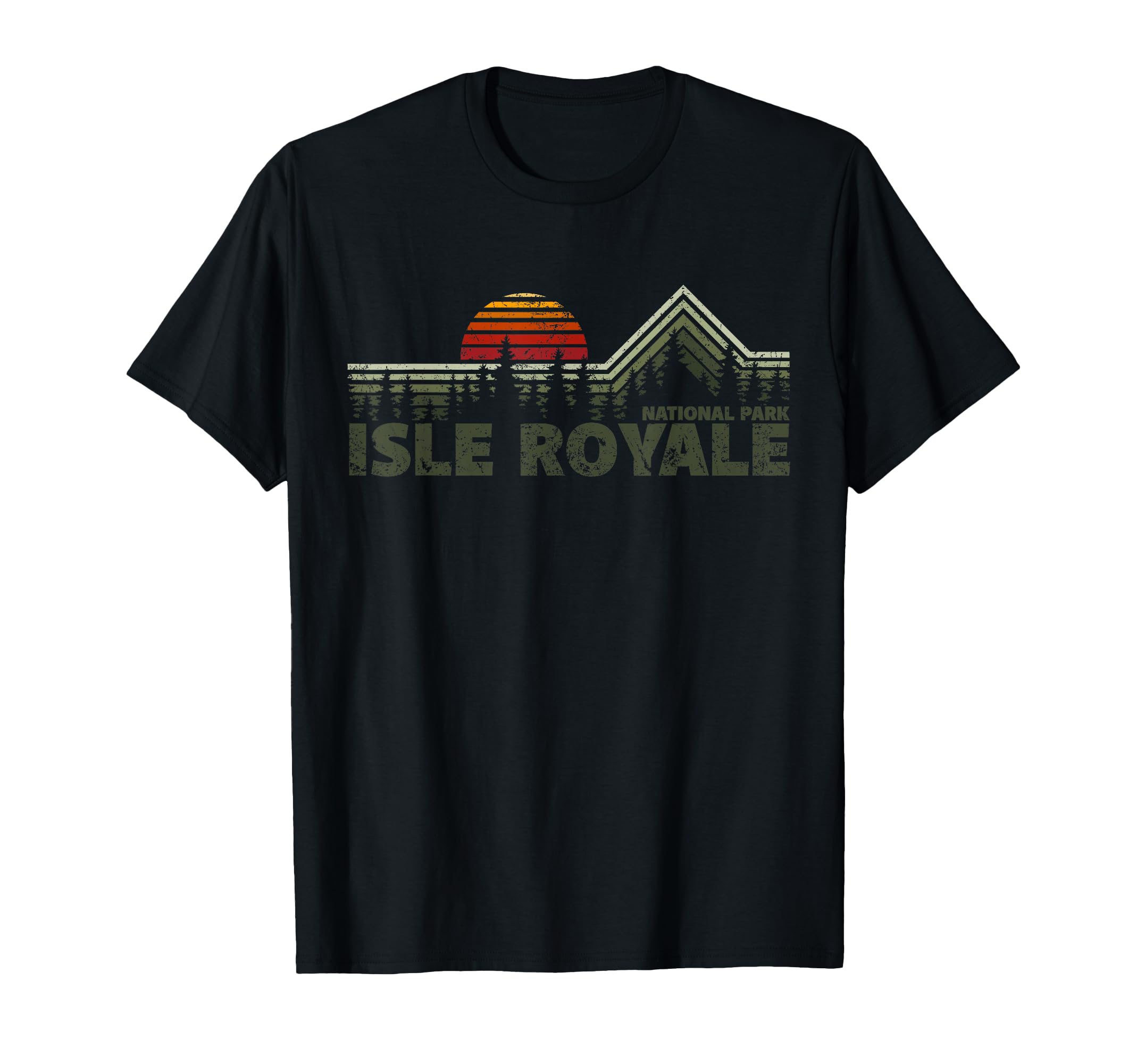 Isle Royale National Park Nature T-Shirt - Custom Art Print Unisex - T-Shirt, Sweatshirt, Hoodie
