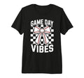 Game Day Vibes Coquette Bow Baseball T-Shirt - Novelty Apparel Men Women - T-Shirt, Sweatshirt, Hoodie