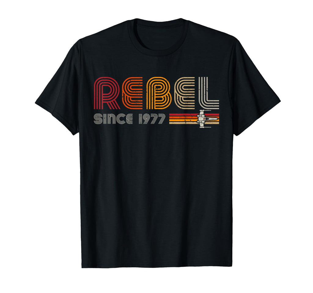 Rebel Since 1977 Space Typography T-Shirt - Streetwear Style Unisex - T-Shirt, Sweatshirt, Hoodie
