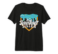 Baseball Sister Drip Ice Cream Tri T-Shirt - Novelty Apparel for Adults - T-Shirt, Sweatshirt, Hoodie