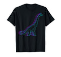 Brachiosaurus Dinosaur Line Art Sweatshirt - Unique Graphic Men Women - T-Shirt, Sweatshirt, Hoodie