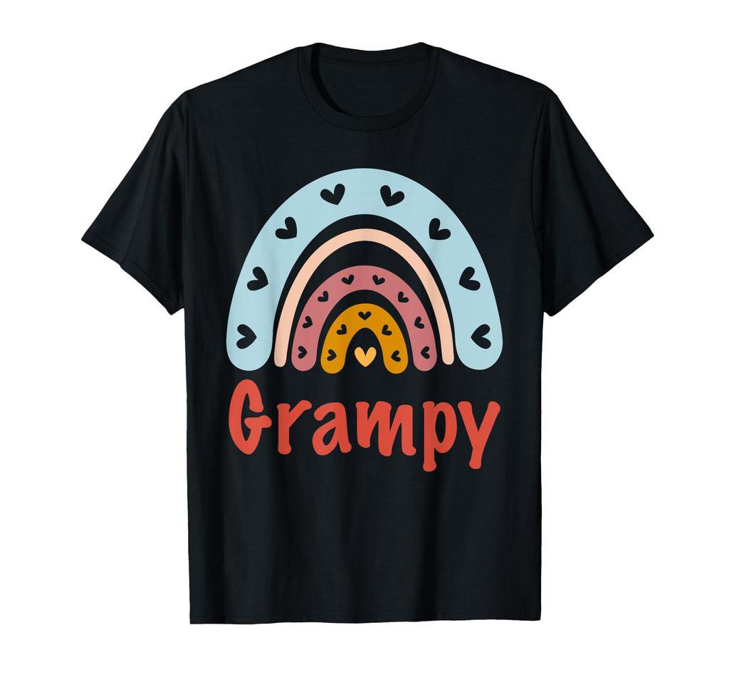 Grampy Birthday Rainbow Boho Grampy T-Shirt - Fun Novelty Design Unisex - T-Shirt, Sweatshirt, Hoodie