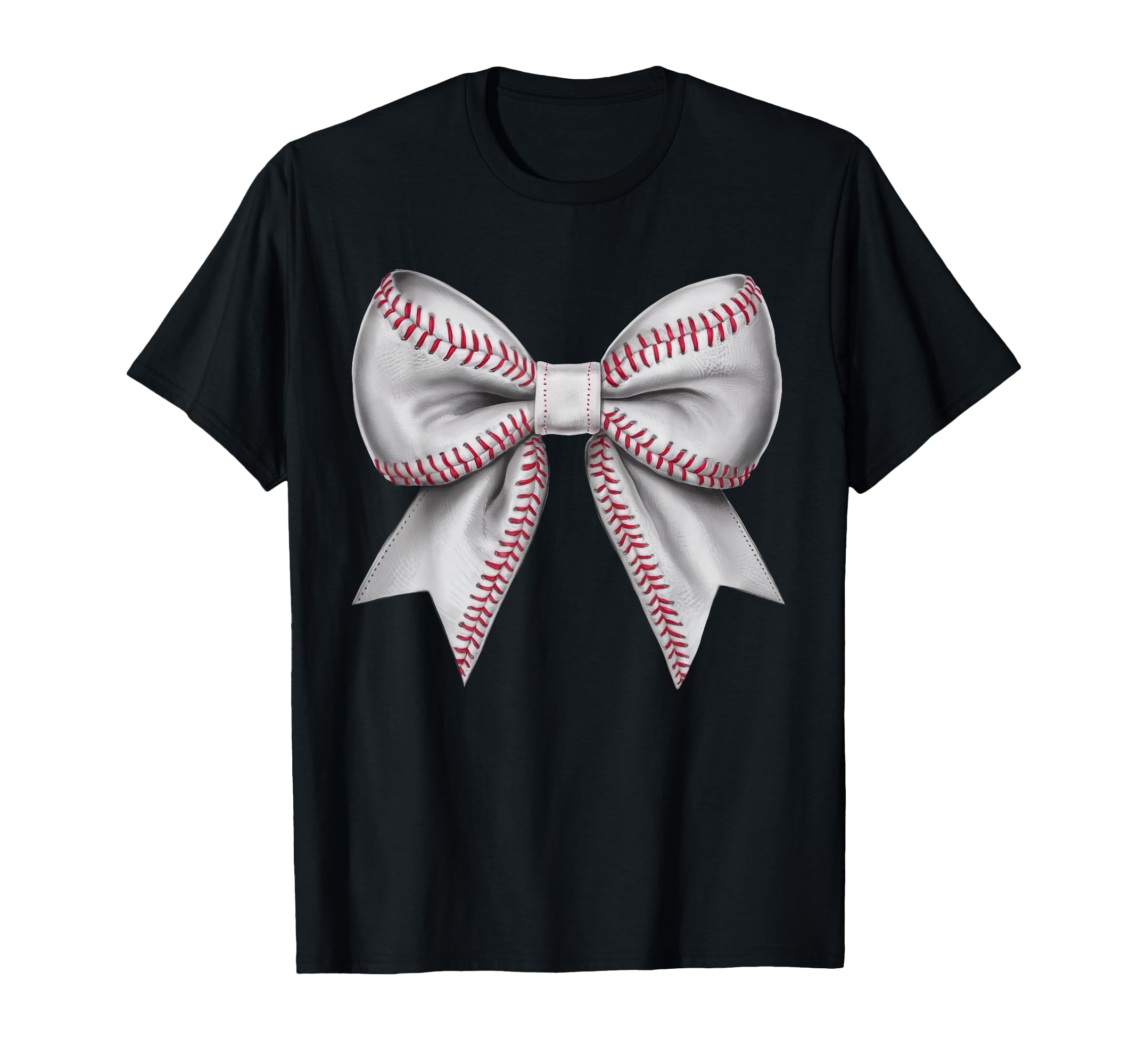 Coquette Bow Funny Baseball Lover Game T-Shirt - Graphic Print Men Women - T-Shirt, Sweatshirt, Hoodie