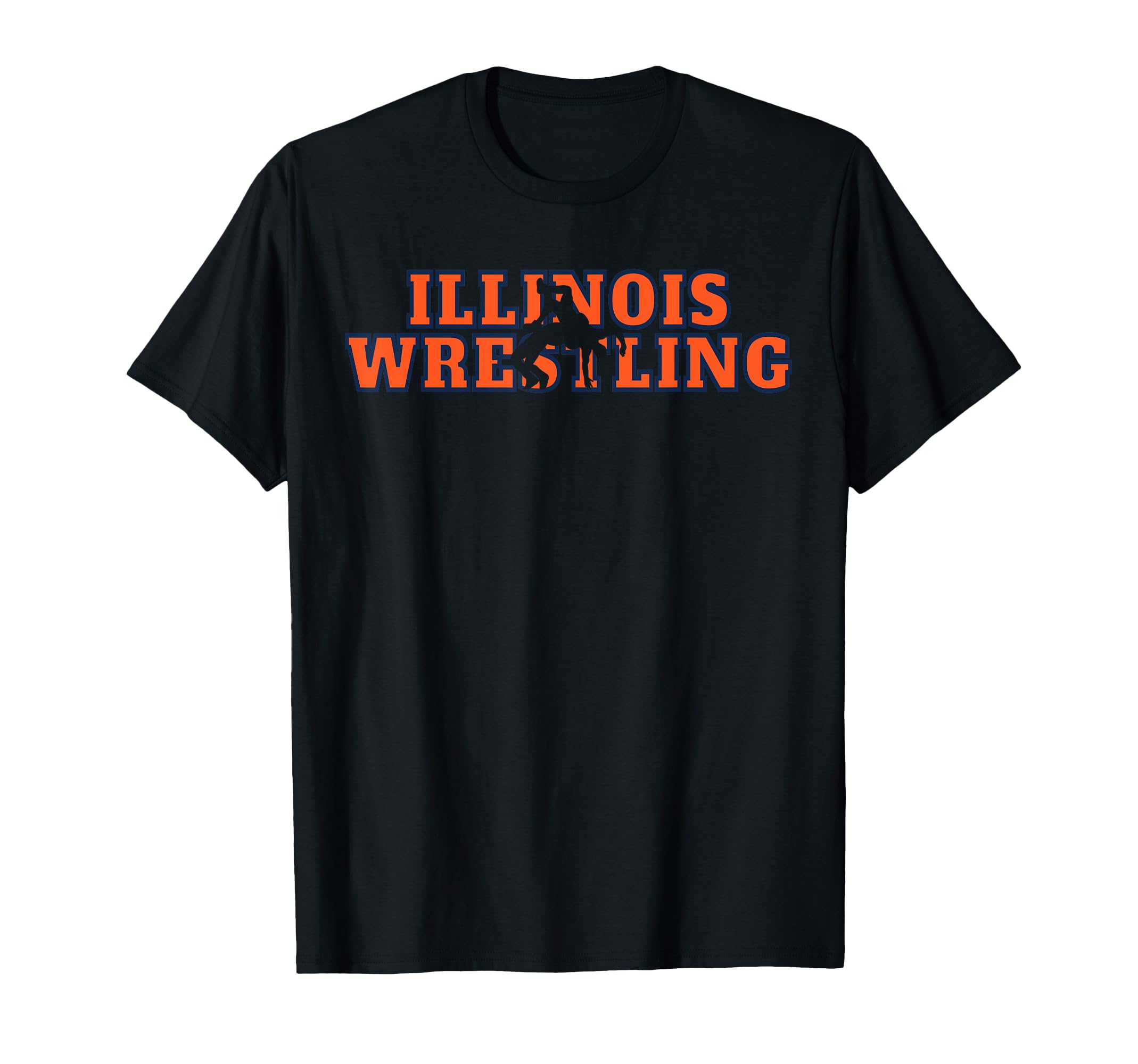 Illinois Mens Wrestling Team Freestyle T-Shirt - Aesthetic Graphic Unisex - T-Shirt, Sweatshirt, Hoodie