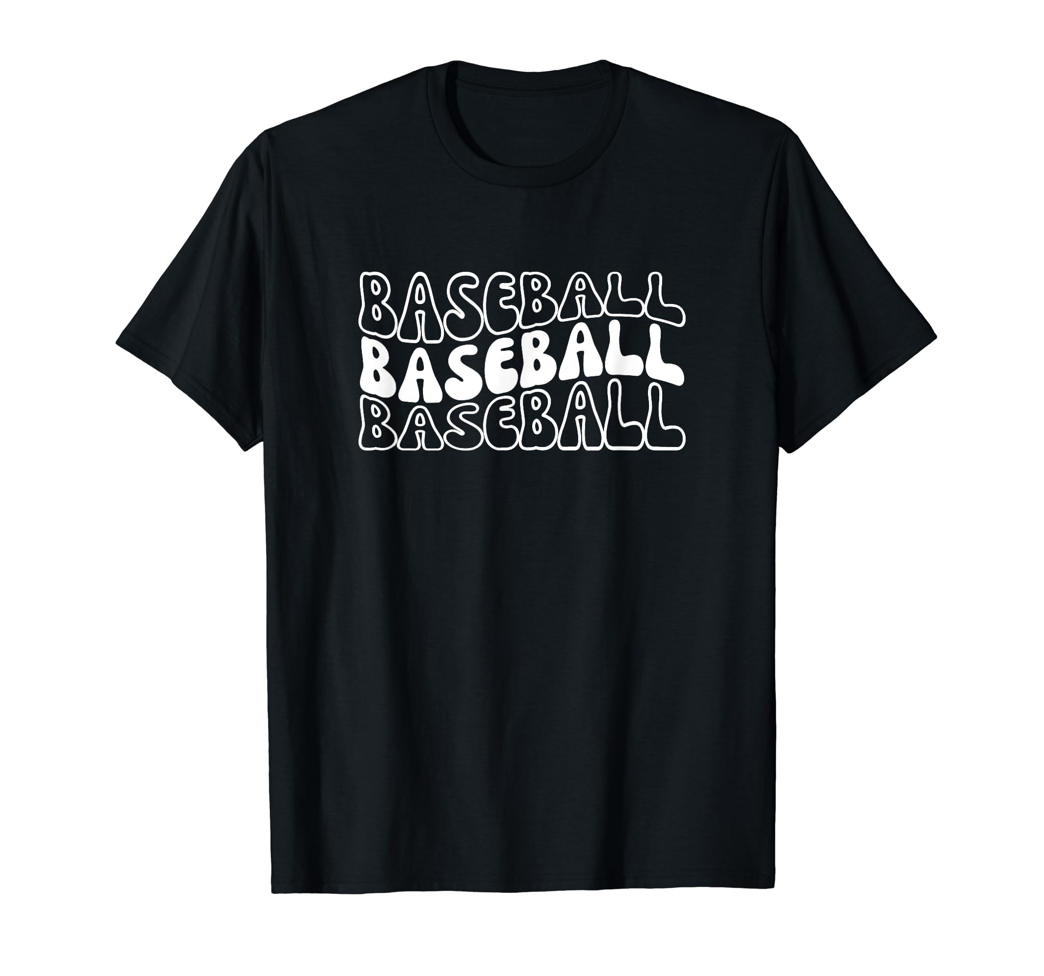 Baseball Mama Groovy Baseball Mom T-Shirt - Graphic Print Unisex - T-Shirt, Sweatshirt, Hoodie