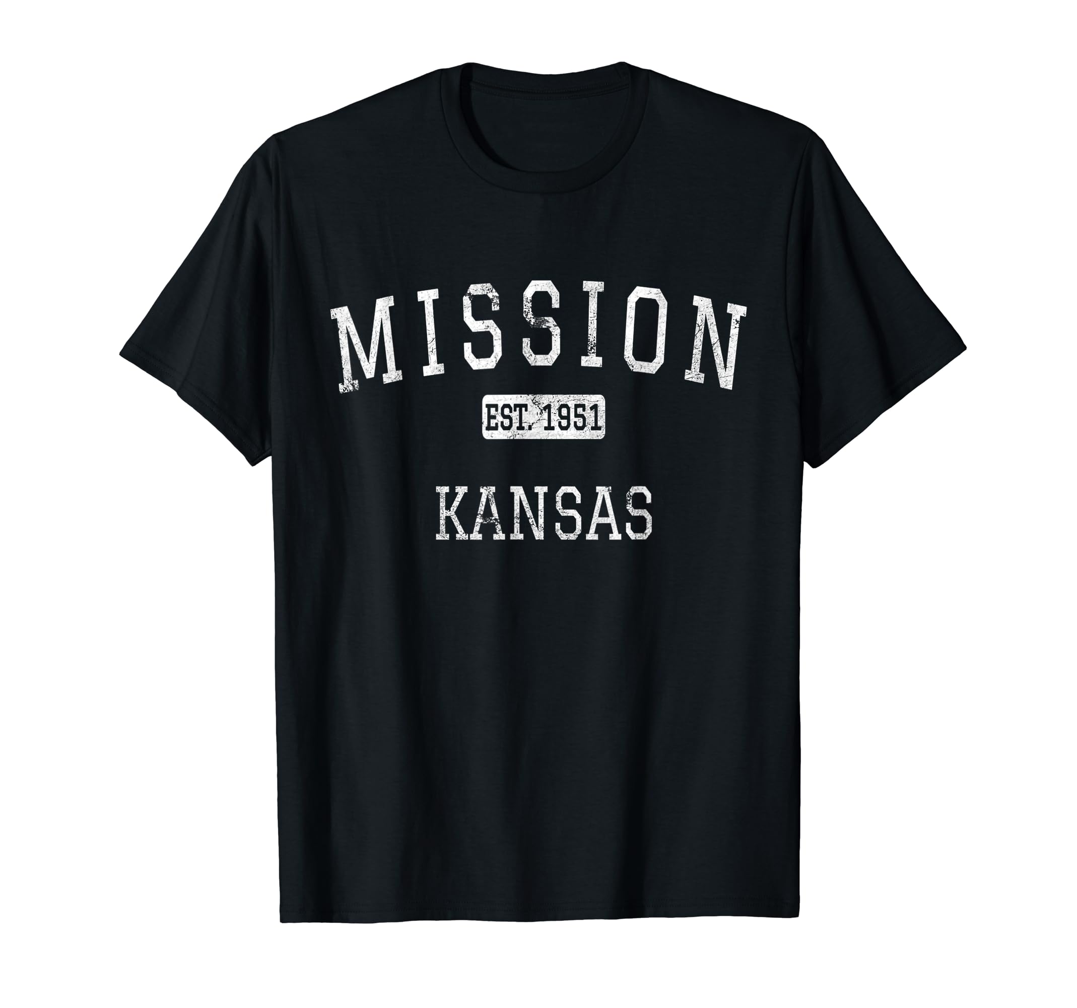 Mission Kansas Ks T-Shirt - Custom Art Print Men Women - T-Shirt, Sweatshirt, Hoodie