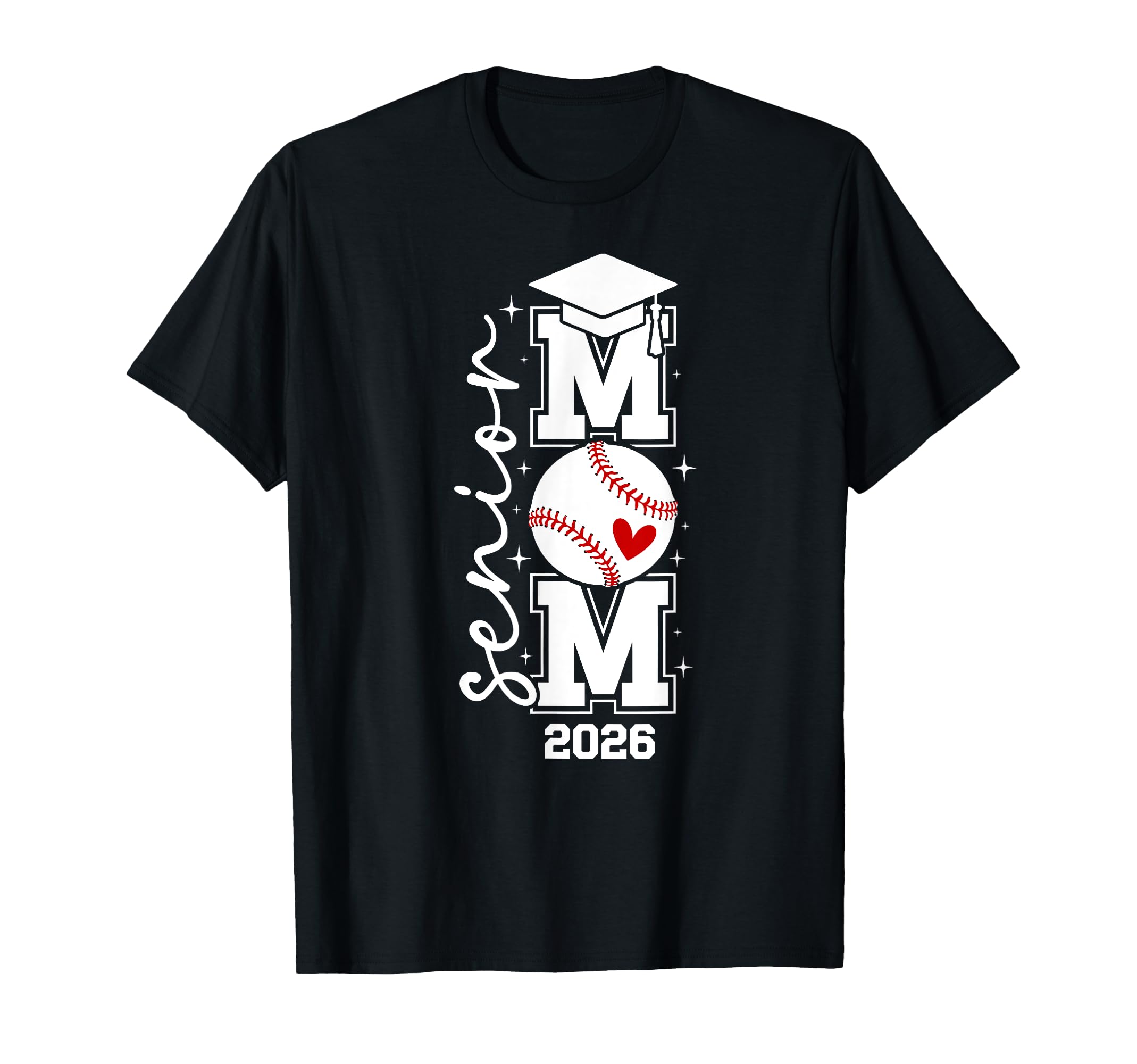 Baseball Senior Mom Senior Baseball T-Shirt - Aesthetic Graphic for Adults - T-Shirt, Sweatshirt, Hoodie